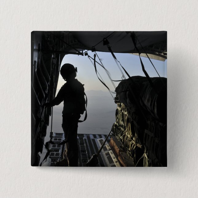 US Air Force loadmaster Pinback Button (Front)