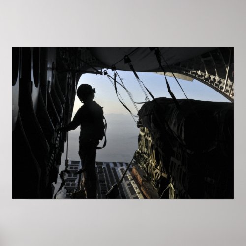 US Air Force loadmaster Poster