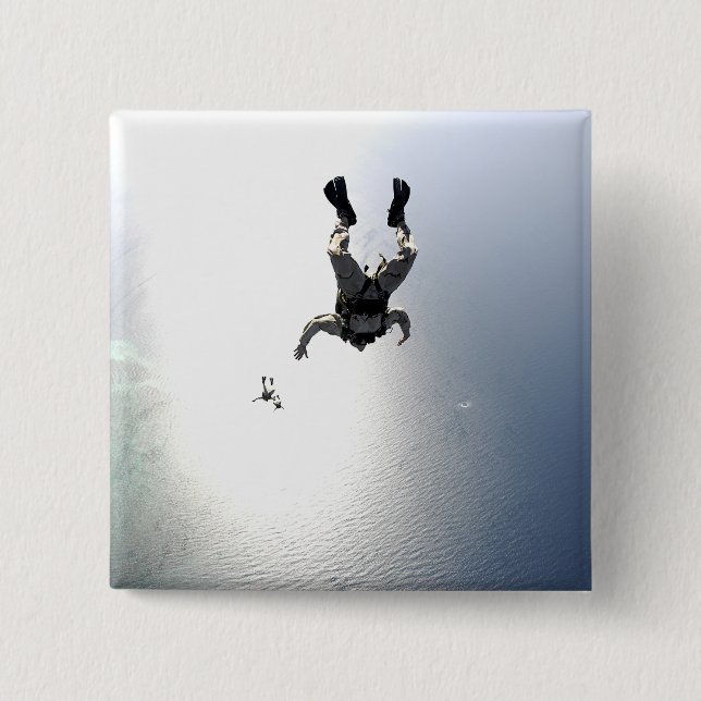 US Air Force pararescuemen Pinback Button (Front)