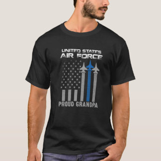 US Air Force Proud Grandpa - Proud Air Force Grand T-Shirt