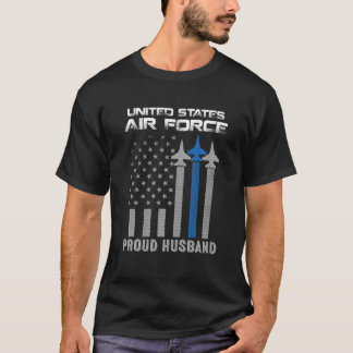 US Air Force Proud Husband - Proud Air Force Husba T-Shirt