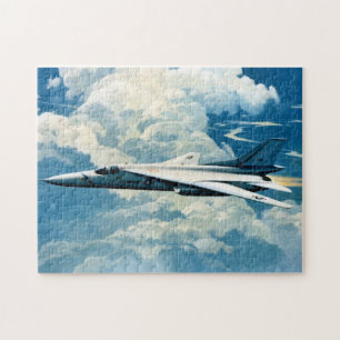 US Air Force stretched F-111 aircraft Jigsaw Puzzle