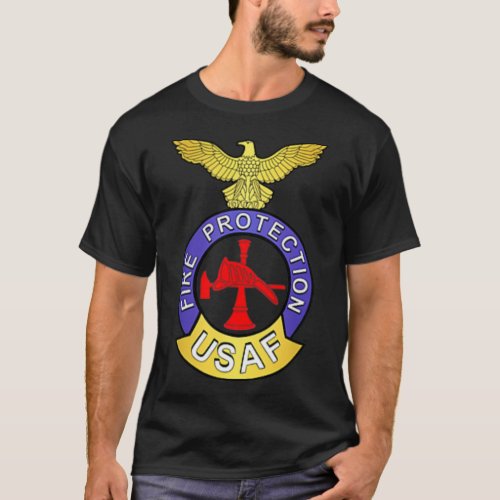 US AIR FORCE USAF FIRE PROTECTION RESCUE HAZMAT T_Shirt