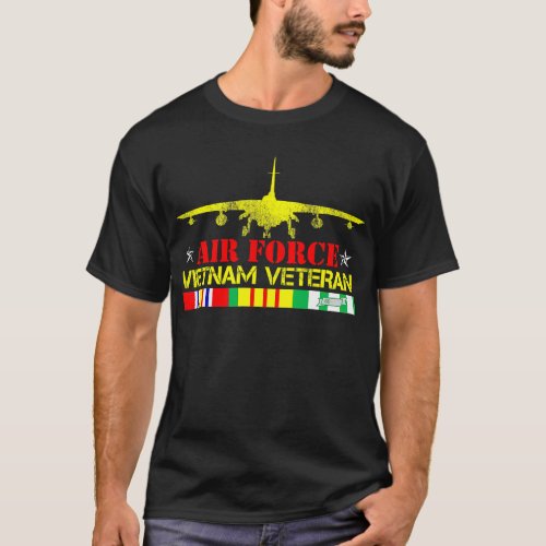 US Air Force Vietnam Veteran USAF Veteran B52 Vi T_Shirt
