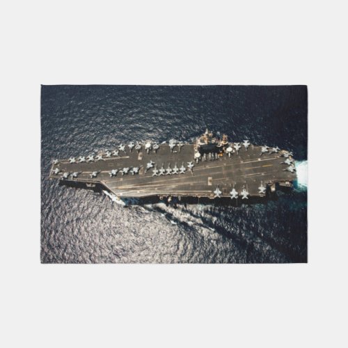 US AIRCRAFT CARRIER _ CVN 72 RUG