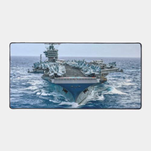 US AIRCRAFT CARRIER _ CVN_75 DESK MAT