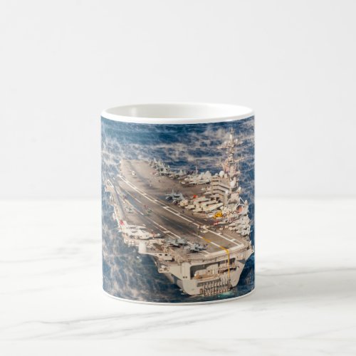 US AIRCRAFT CARRIER  CVN_77 Mug