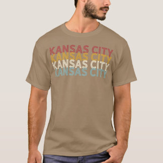 Us American City 70S Usa Kansas City gift T-Shirt
