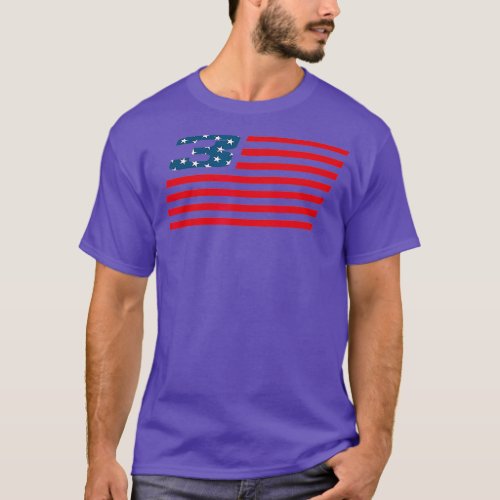 US American Flag E3 Motocross Supercross T_Shirt