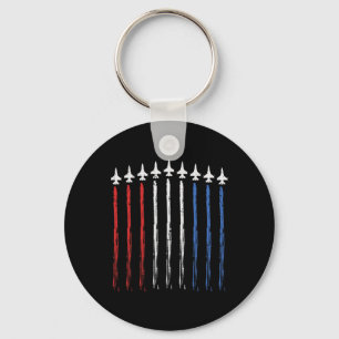 Us American Flag Independence 4th Of July Patriot Keychain