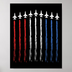 Us American Flag Independence 4th Of July Patriot Poster