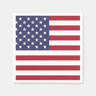 US AMERICAN FLAG | PAPER NAPKIN