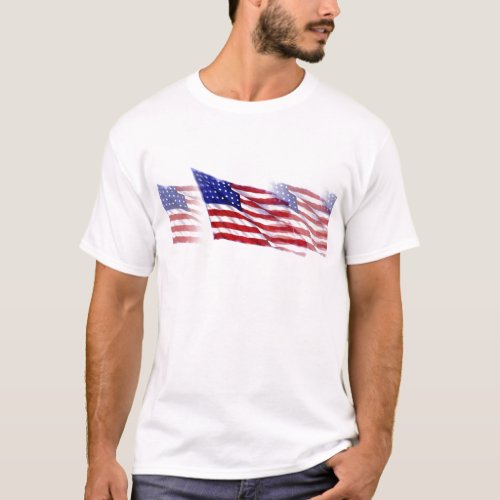 US _ American Flag T_Shirt