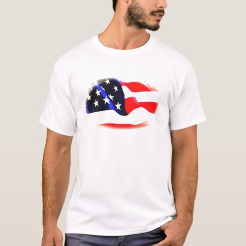 US American Flag T_Shirt