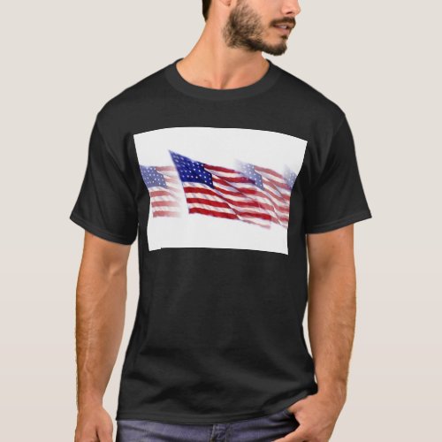 US _ American Flag T_Shirt