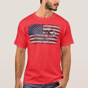 US american with eagle mullet for patriots T-Shirt