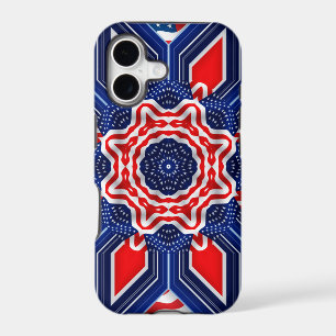 US and British Flag Morph iPhone 17 Case