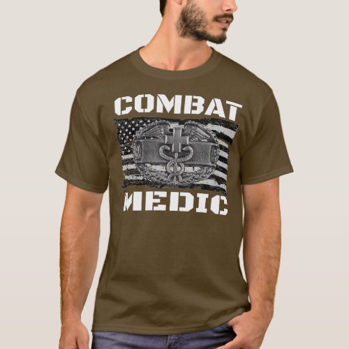 US ARMY Combat Medic Tee Perfect Veteran Medical