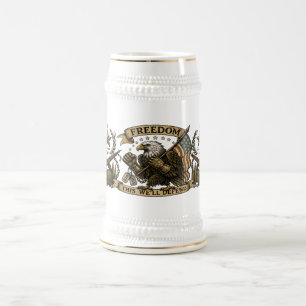 US Army Eagle Patriotic Coffee Mug OEH Veteran