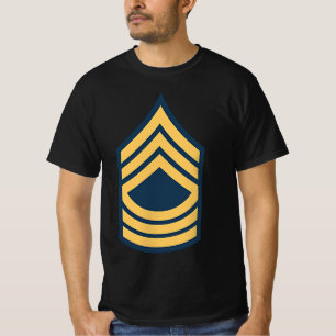 US Army Master Sergeant OR8-E8 Rank insignia T-Shirt