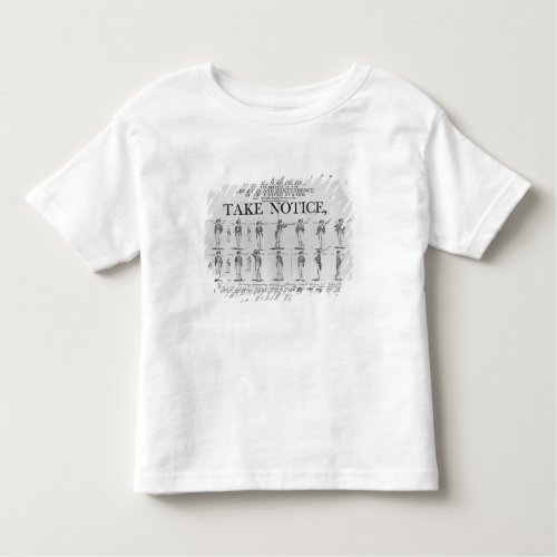 US Army Recruiting Showing Various Positions Toddler T_shirt