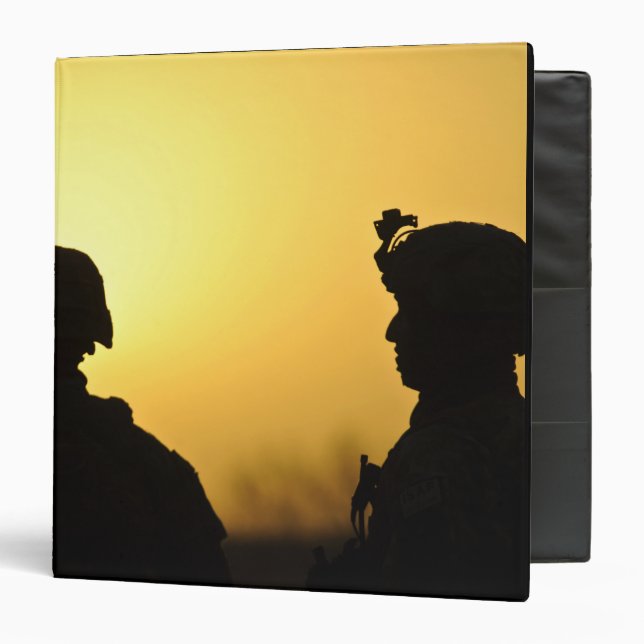 US Army soldiers Binder (Front/Inside)