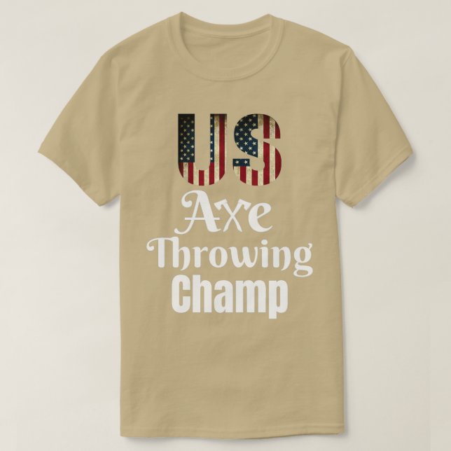US Axe Throwing Champ Classic T-Shirt (Design Front)