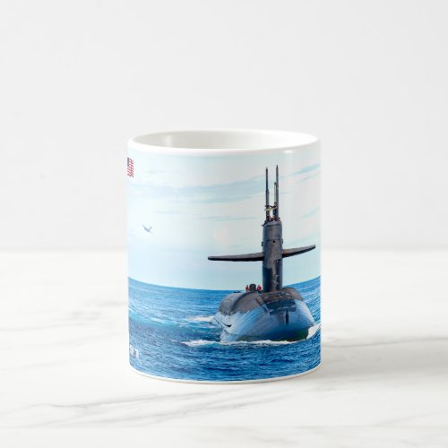 US BALLISTIC MISSILE SUBMARINE  SSBN_730 Mug