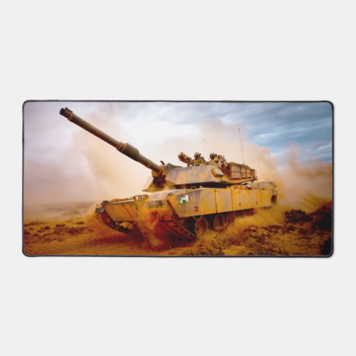 US BATTLE TANK  M1 ABRAMS DESK MAT