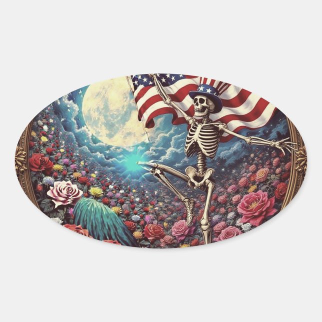 US Blues Sticker  (Front)