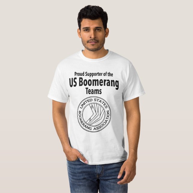 US Boomerang Team Support T-Shirt (Front Full)