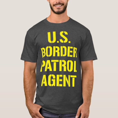 US Border Patrol Agent Halloween Costume ICE T_Shirt