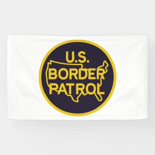 US Border Patrol Seal Banner