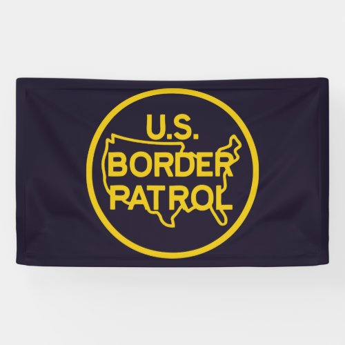US Border Patrol Seal Banner
