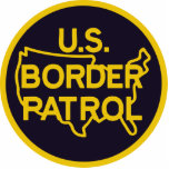 US Border Patrol Seal Cutout<br><div class="desc">US Border Patrol Seal logo. Great gift for Border Patrol officer and Border Patrol veteran. Visit our store for more great gift ideas with this design or transfer it to another product of your liking.</div>