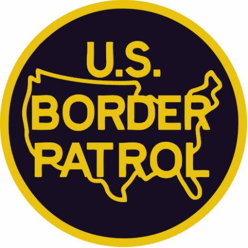 US Border Patrol Seal Cutout
