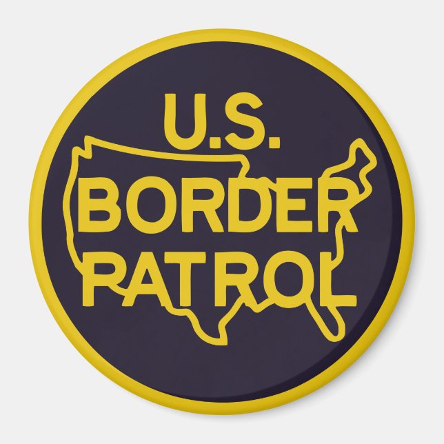 US Border Patrol Seal Magnet (Front)