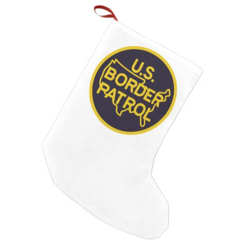 US Border Patrol Seal Small Christmas Stocking