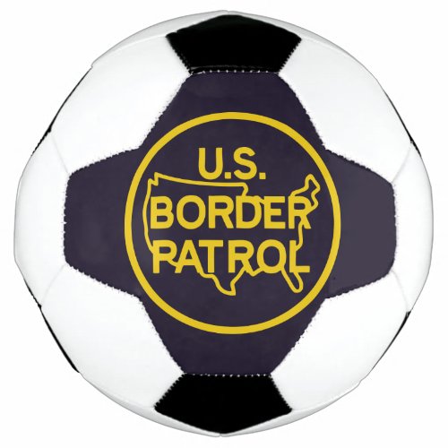 US Border Patrol Seal Soccer Ball