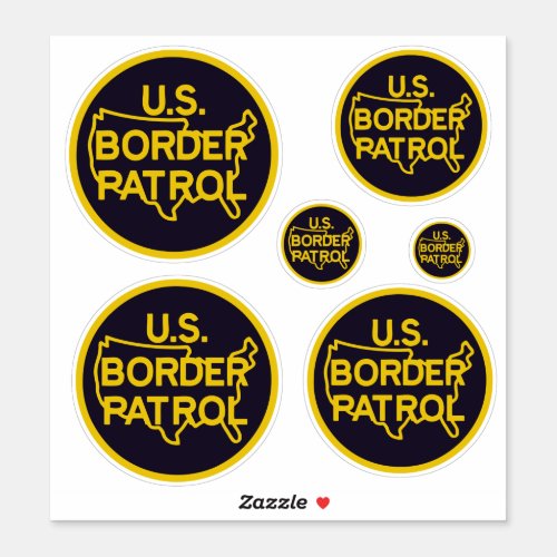 US Border Patrol Seal Sticker