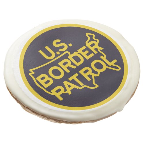 US Border Patrol Seal Sugar Cookie