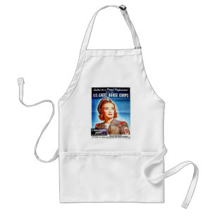 Us Cadet Nurse Corps Adult Apron