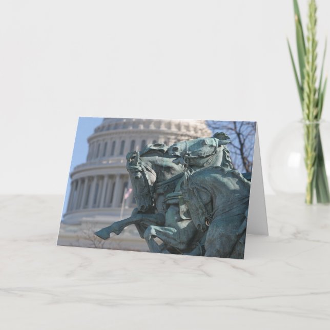 US Capitol Building Card (Front)