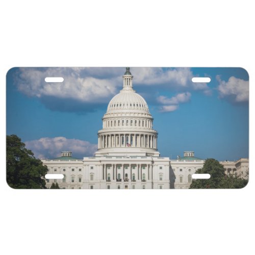 US Capitol Building License Plate
