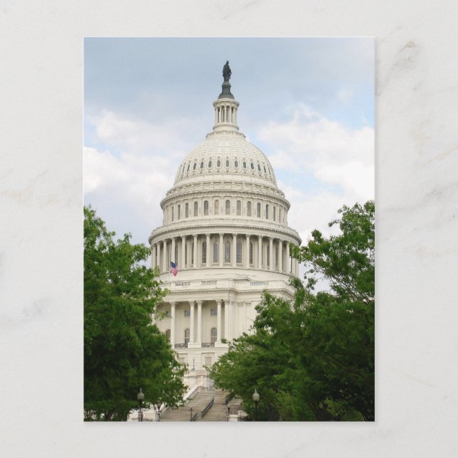 US Capitol Building Postcard (Front)