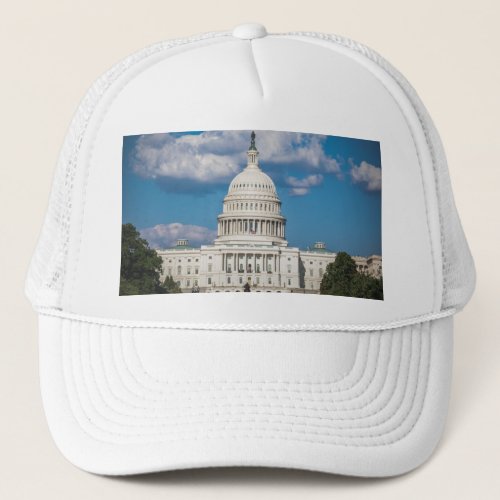 US Capitol Building Trucker Hat