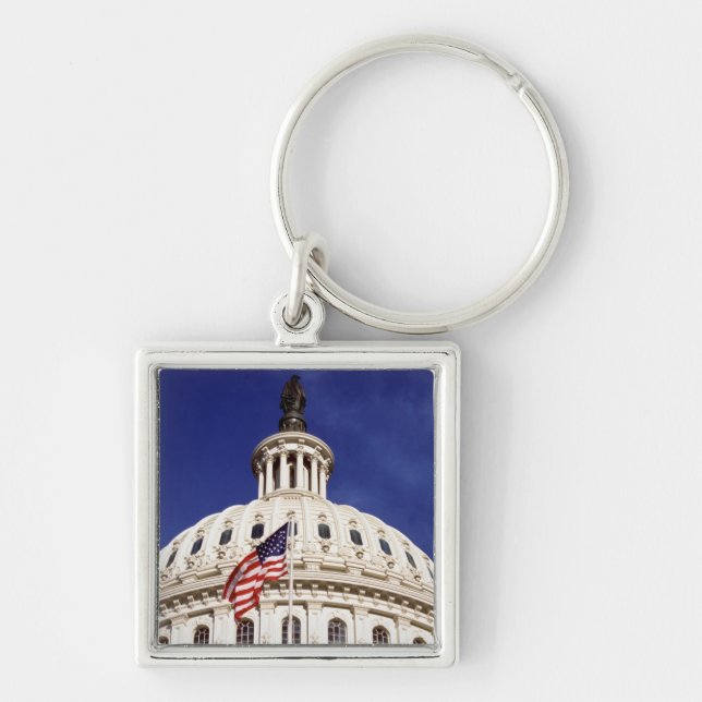 US capitol building, Washington DC Keychain (Front)