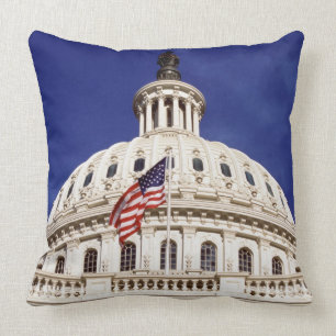 US capitol building, Washington DC Throw Pillow