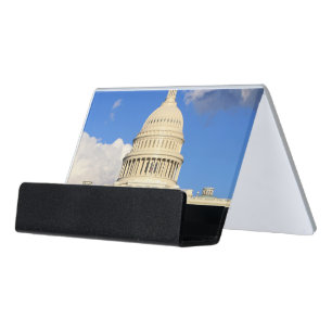 US Capitol Building, Washington DC, USA Desk Business Card Holder