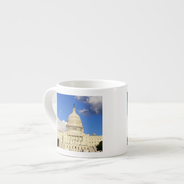 US Capitol Building, Washington DC, USA Espresso Cup (Front Left)